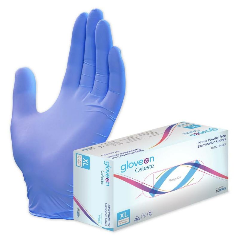 Gloveon Paloma Nitrile Powder Free Examination Gloves Shopee Malaysia