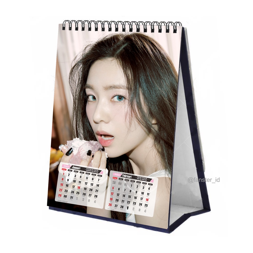 2025 Kpop Red Velvet Sitting Desk Calendar Shopee Malaysia