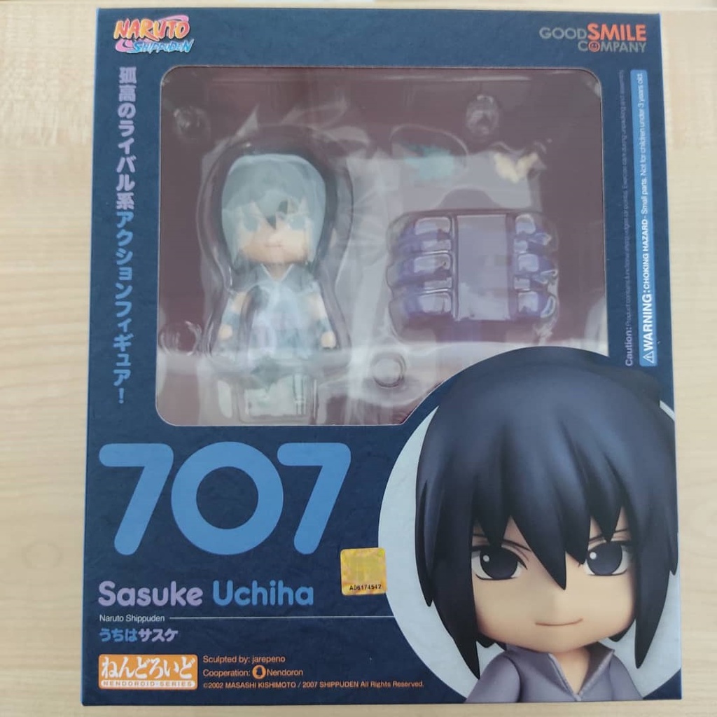 Nendoroid Sasuke Uchiha 10cm - Naruto Shippuden - Figura Goodsmile Reproduction