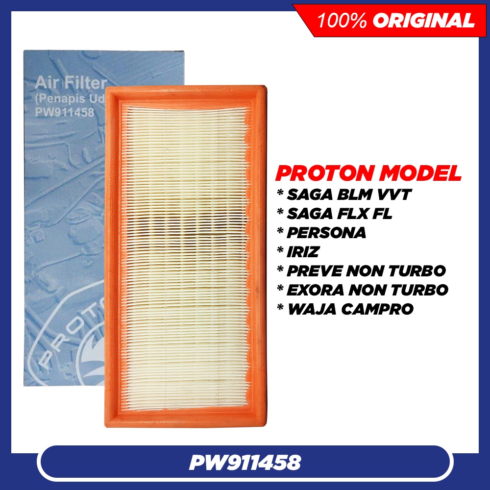 PROTON AIR FILTER Saga VVT BLM FLX FL / Persona / Iriz / Preve