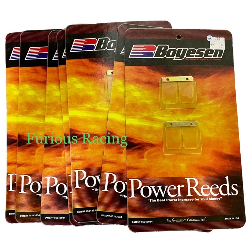 Boyesen 💯 Original Made in USA 2 pcs/set RXZ / Y125Z REED VALVE ...