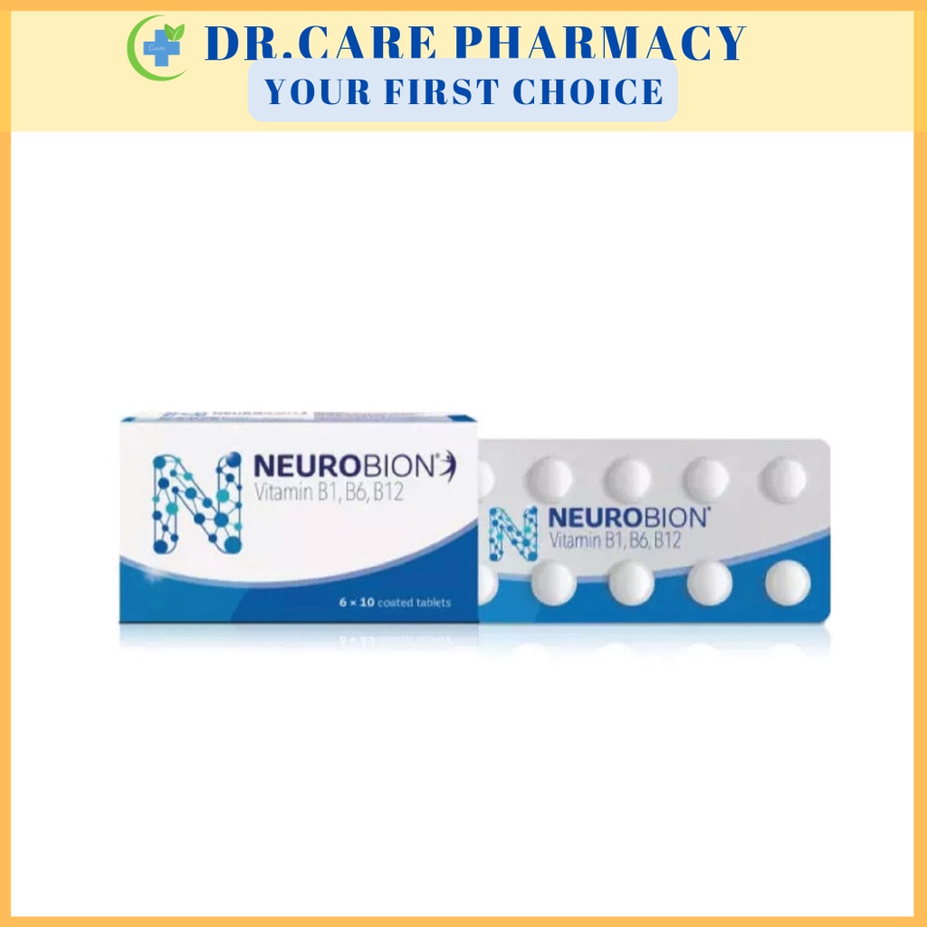 Neurobion Vitamin B1 B6 B12 6x10 S Shopee Malaysia