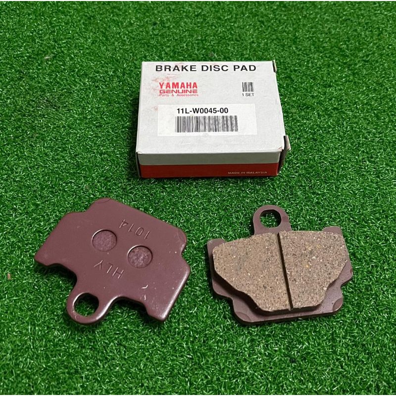 PAD BRAKE FRONT BREK BREAK DISC DEPAN YAMAHA RXZ ORIGINAL | Shopee Malaysia