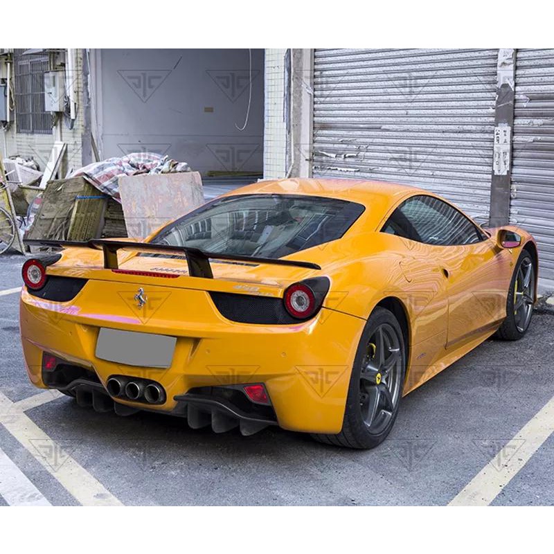 for Ferrari 488 GTB 2015 - 2018 Carbon Fiber rear boot Wing Spoiler ...