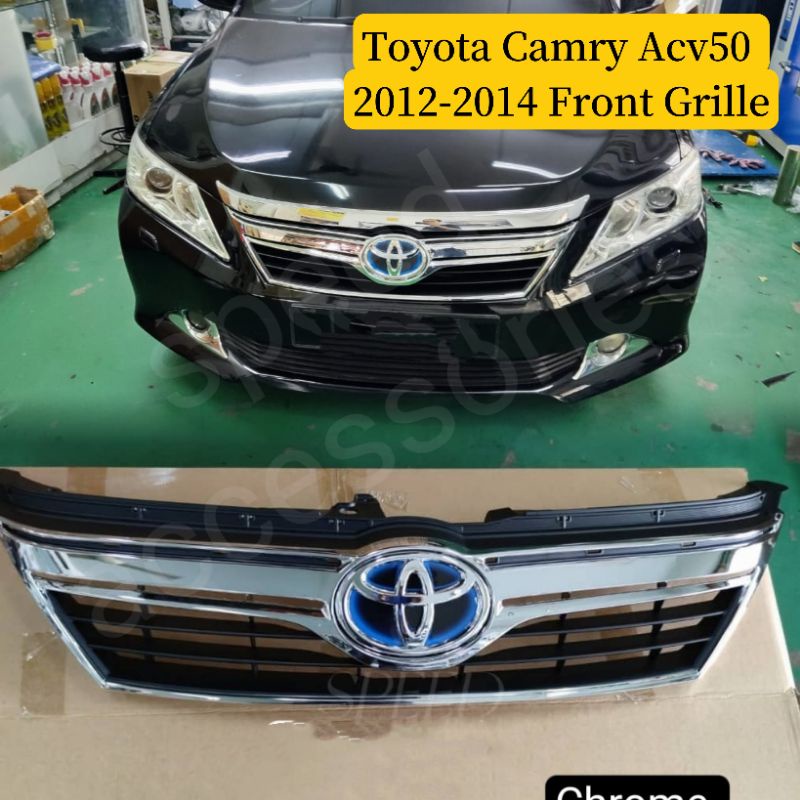 thumbnail image 2 of Evan-Fischer Painted Black Grille Assembly Kit For Toyota Camry 2012-2014 (Sedan, 2.5L/3.5L) 2 of 3