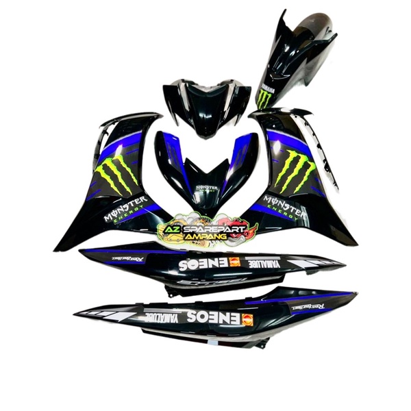 COVERSET YAMAHA LC V8 MONSTER | Shopee Malaysia