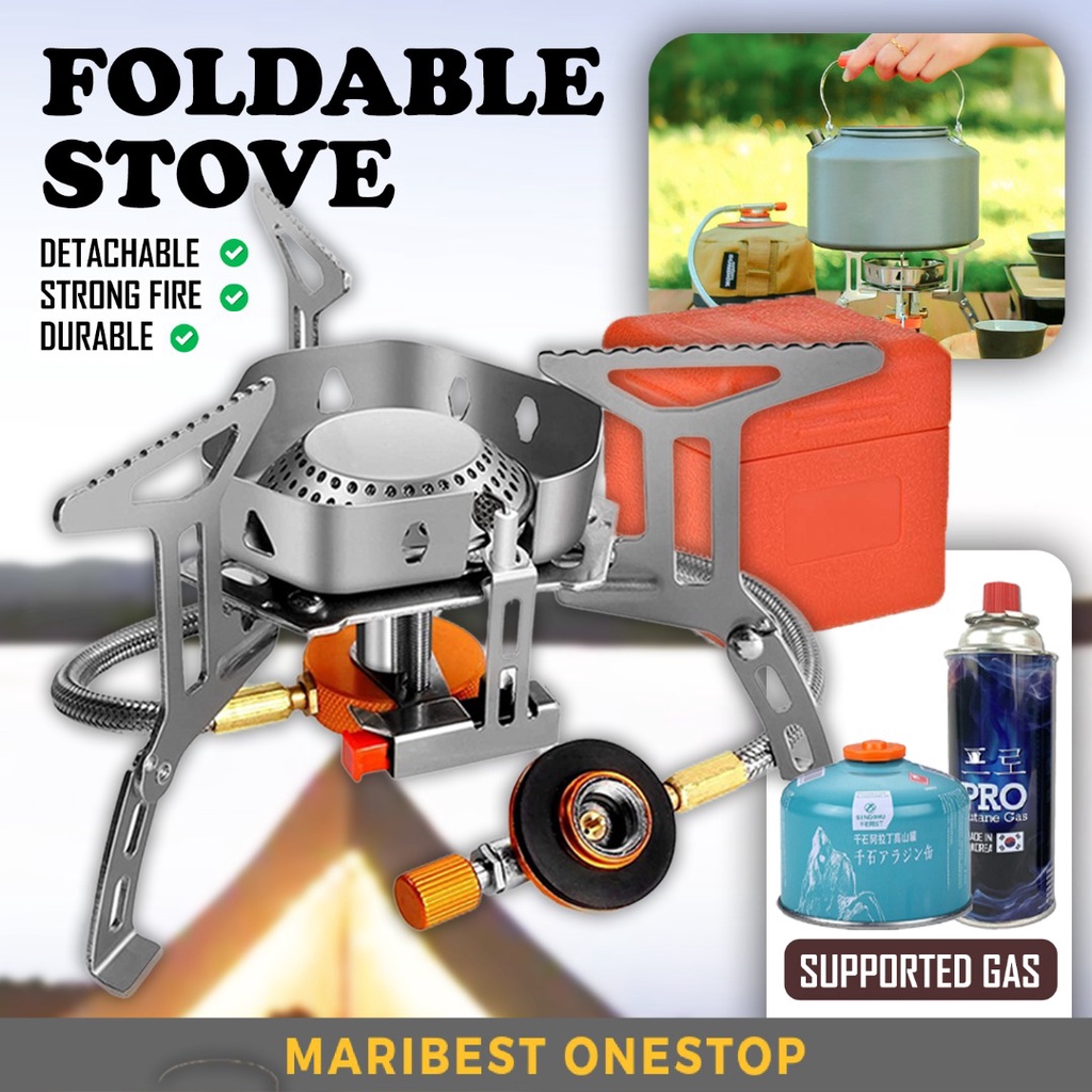 Portable Stove Camping Portable Gas Stove Mini Foldable Stove Dapur Gas