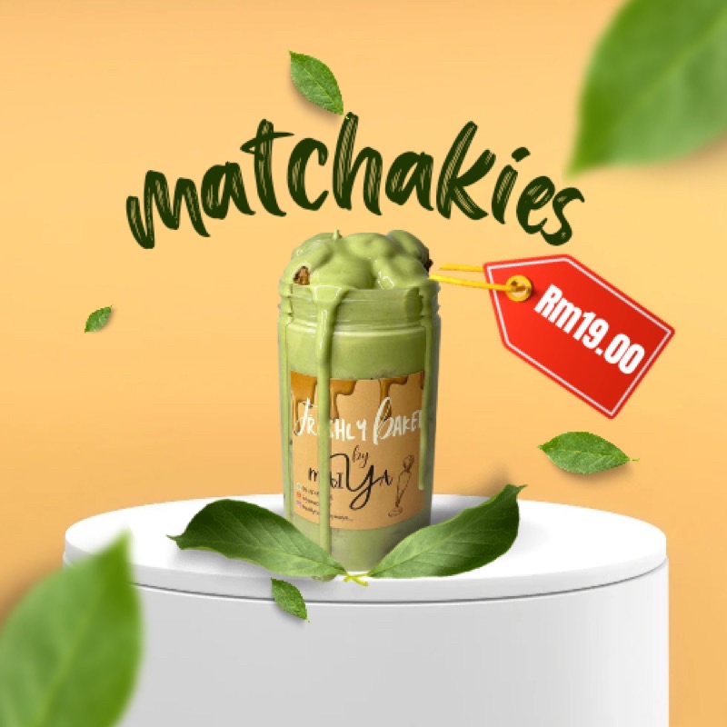 Matcha Cookies Dip Chocolate Shopee Malaysia