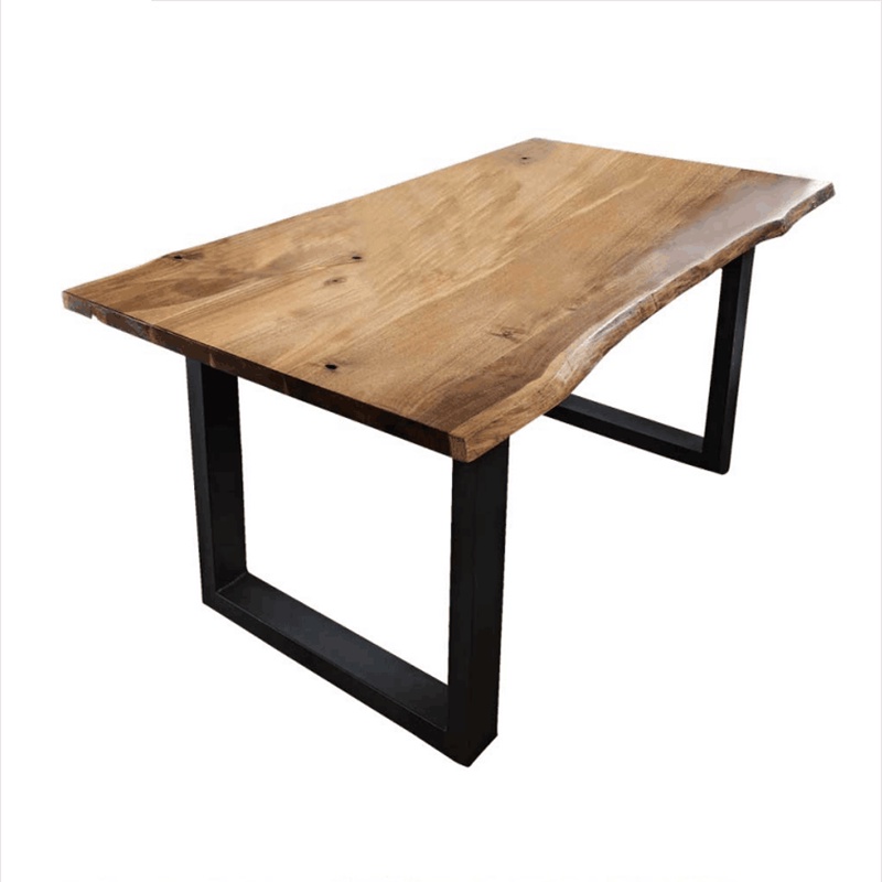 Solid Wood Conference Table Large Wooden Office Desk Rectangular ...
