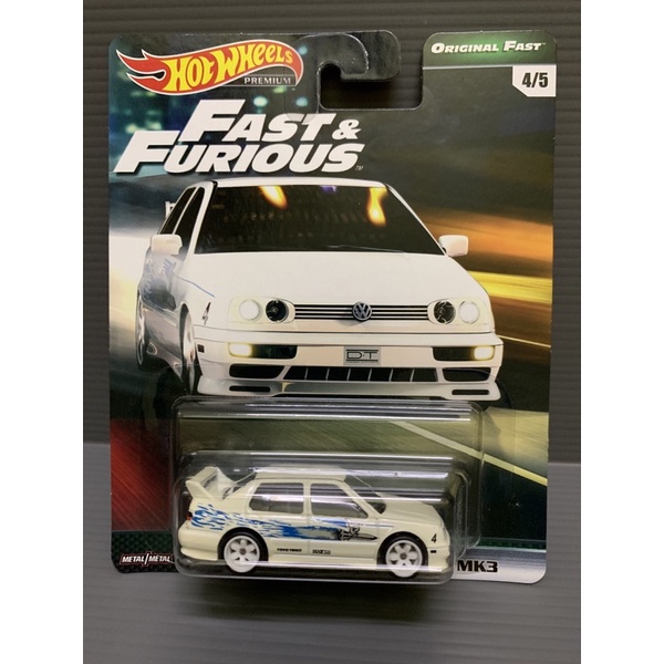 HOT WHEELS FAST FURIOUS VOLKSWAGEN JETTA MK3 ORIGINAL FAST and others ...