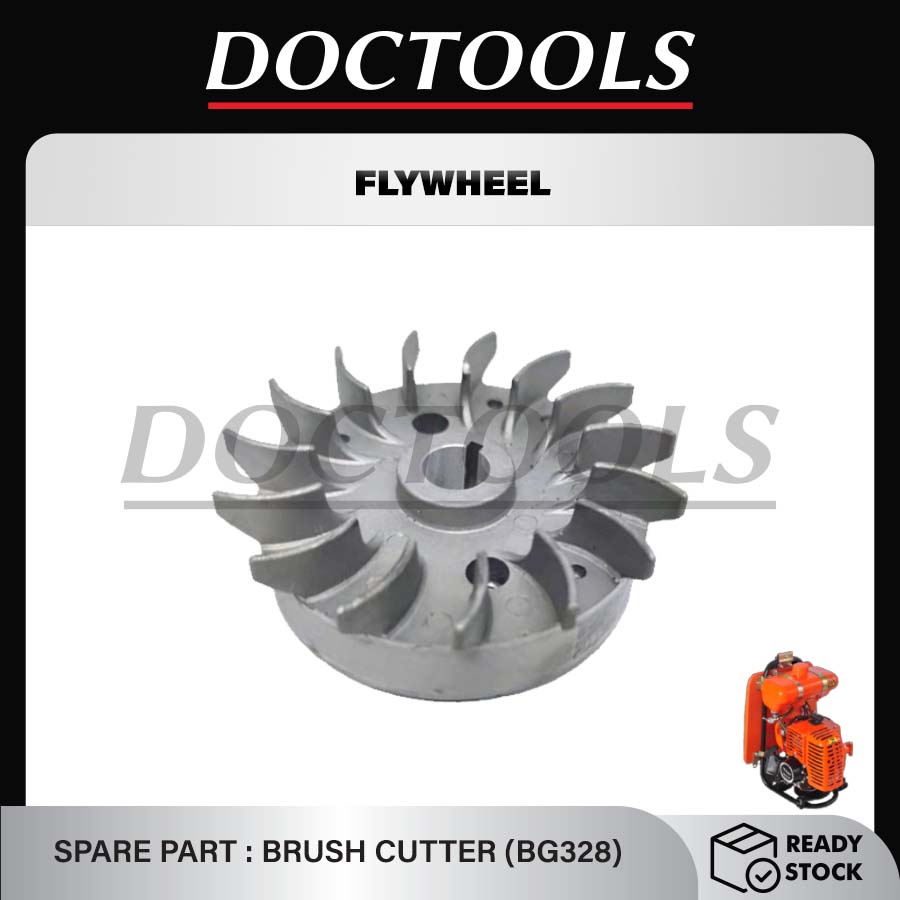 SPARE PART BG328 FLYWHEEL BRUSH CUTTER/FLY WHEEL ASSY MESIN