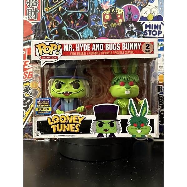 Mr hyde and bugs bunny funko pop hotsell