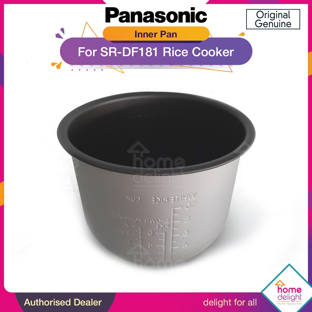 Panasonic Rice Cooker Inner Pan for SRDF181 (ORIGINAL) Shopee Malaysia