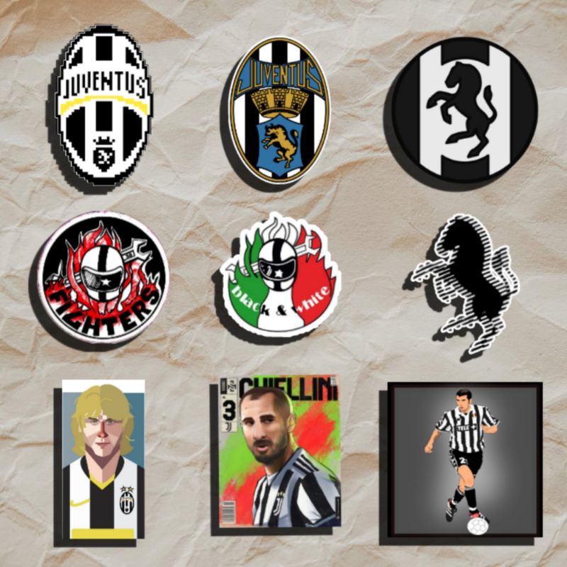 Sticker/sticker/cutting STICKER/JUVENTUS LOGO STICKER/JUVE STICKER ...