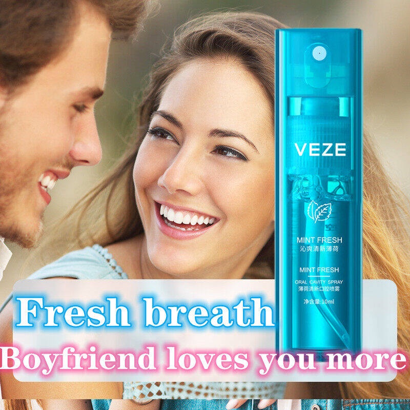 Breath Freshener Spray Oral Spray Kissing Couple Oral Spray Fresh