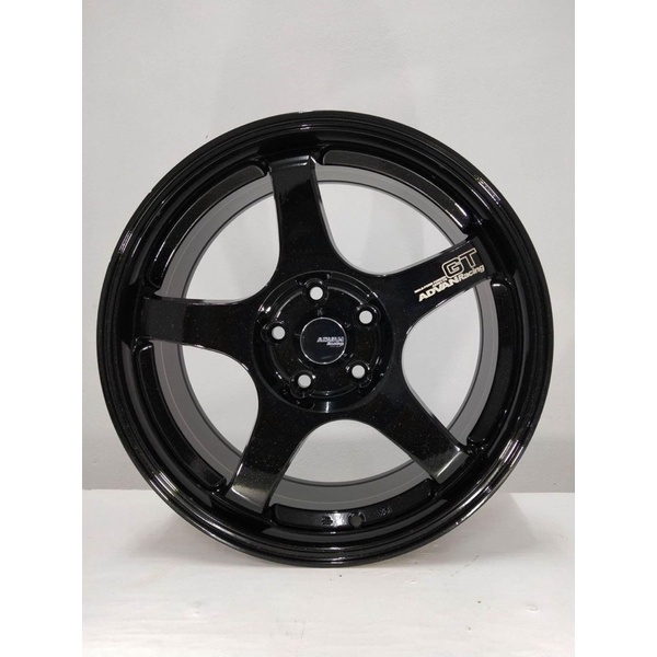 ADVAN GT RIM NEW SPORT RIM-7x16‘’ 5/100 GLOSSY BLACK(MADE IN THAILAND ...