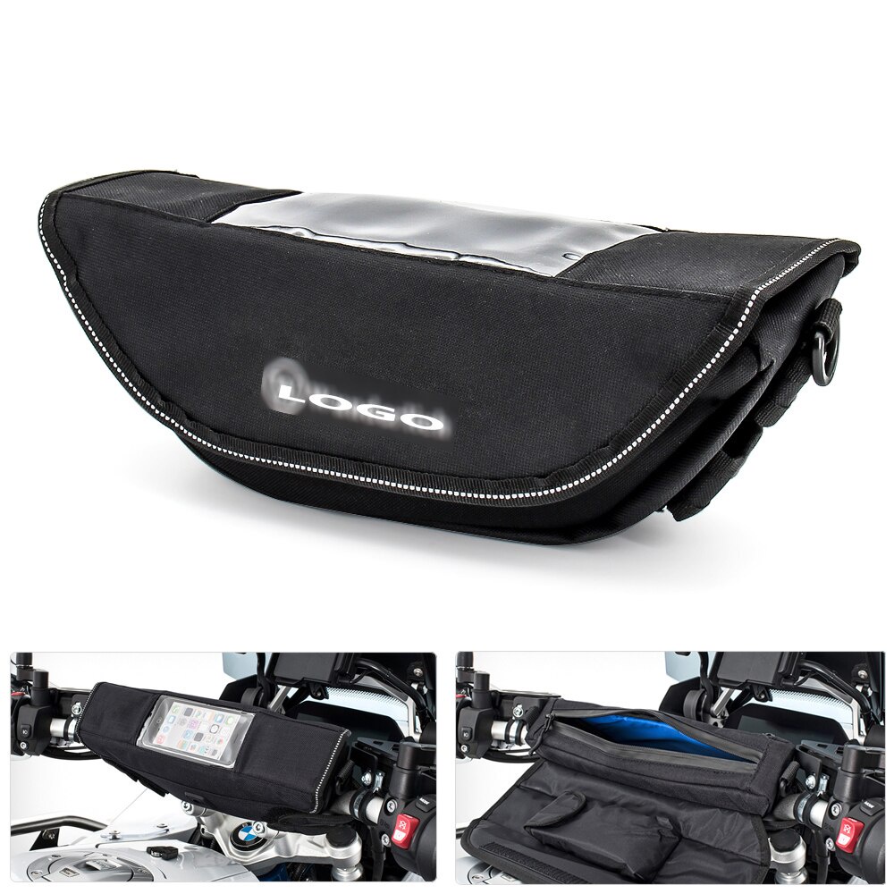 Modern waterproof motorcycle handlebar travel bag for BMW R1250GS ...