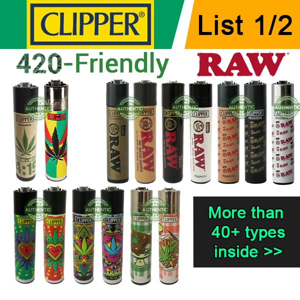CLIPPER RAW / 420 Lighters / Butane Gas Refills Shopee Malaysia