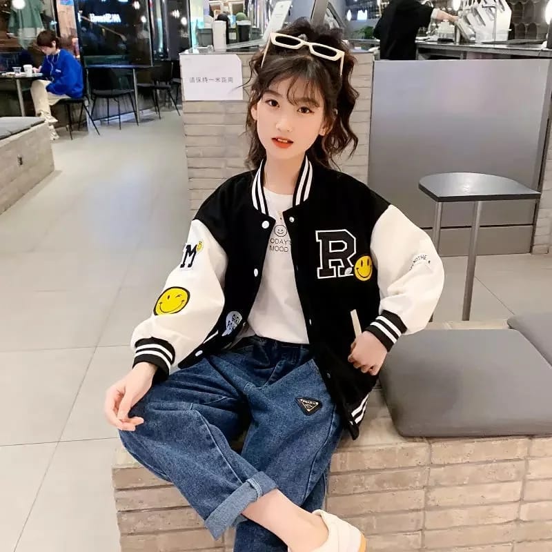 Girls baseball jacket hotsell