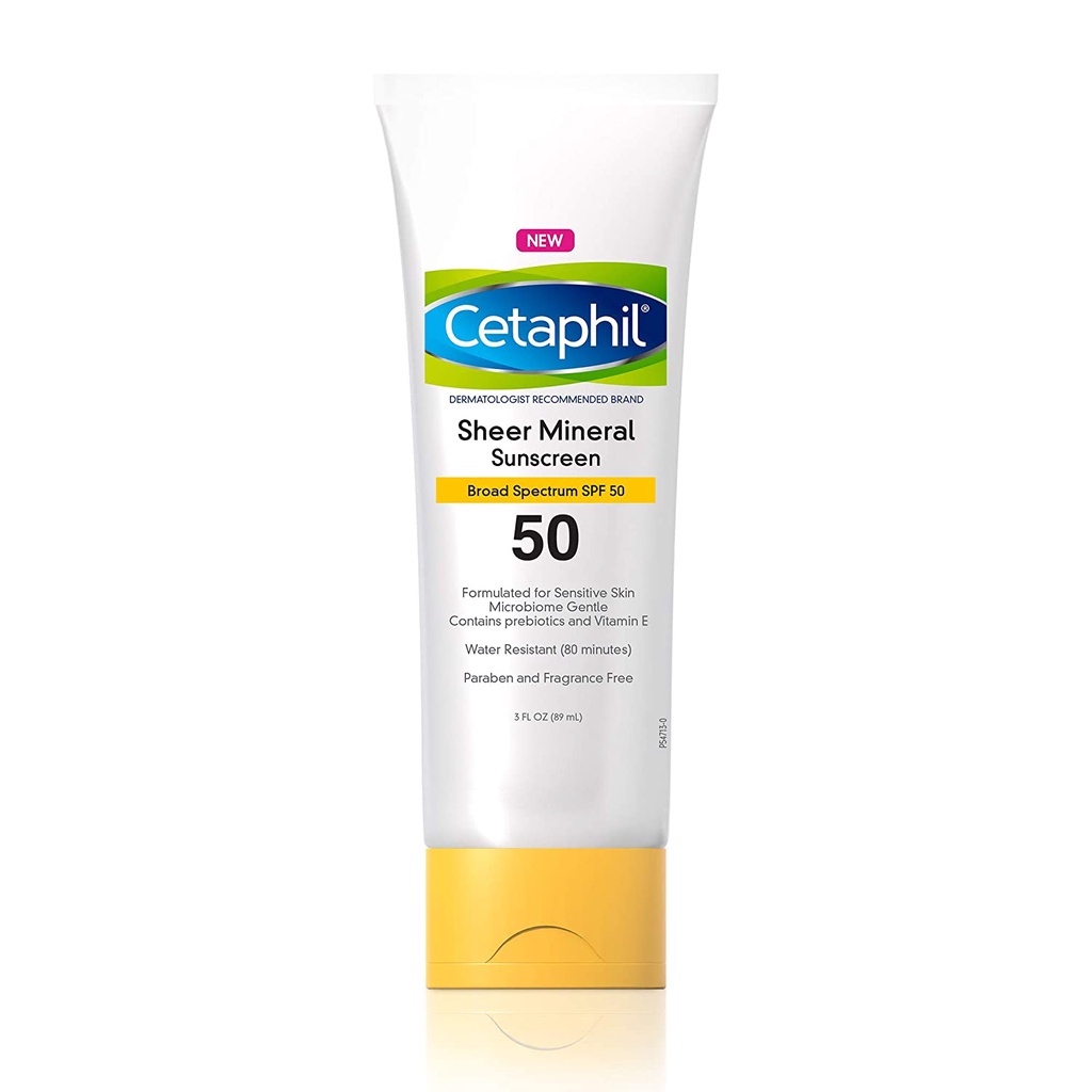 Cetaphil Sheer Mineral Sunscreen Lotion SPF50 / Sunscreen Lotion SPF30 / Sunscreen Stick
