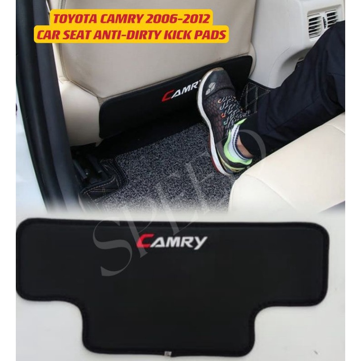 TOYOTA CAMRY 20062012 ANTIDIRTY KICK PADS CAR PROTECTOR MATS CAR SEAT KICK PADS 2 PCS Shopee