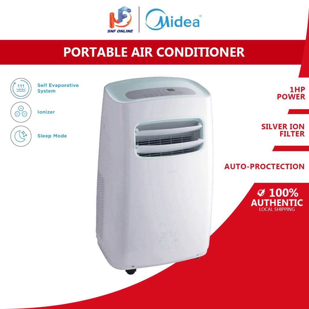 midea portable aircond 1hp