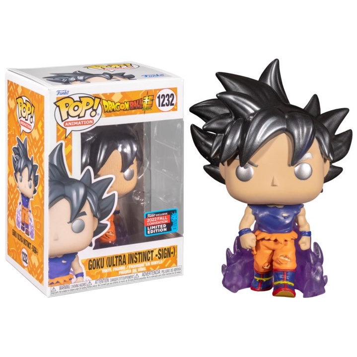 Funko Pop! DRAGON BALL SUPER - GOKU (ULTRA INSTINCT - SIGN-)(1232 ...