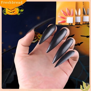 24pcs Glossy Medium Almond Fake Nails, Halloween Funny Press On Nails With  Scream Ghost Flame Design Sweet Cool Full Cover False Nails For Women Girls