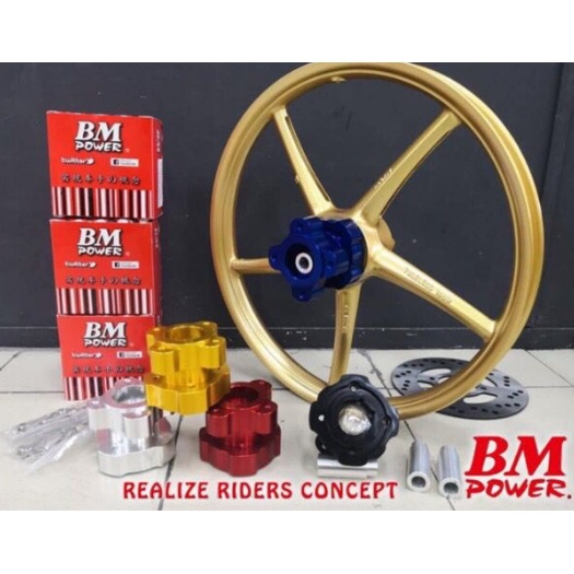 [[ SH011 ]] M POWER SPROCKET HUB ADAPTER (V1) LC135 (Y15ZR / Y16ZR