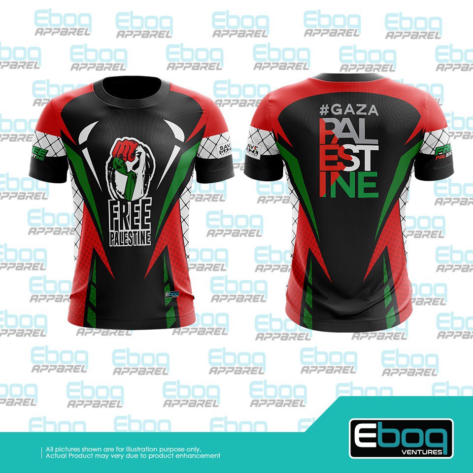 T-shirt Palestine George Habasch Gaza Westbank - Toutes Tailles Disponibles - Neuf Sans étiquettes - Unisexe