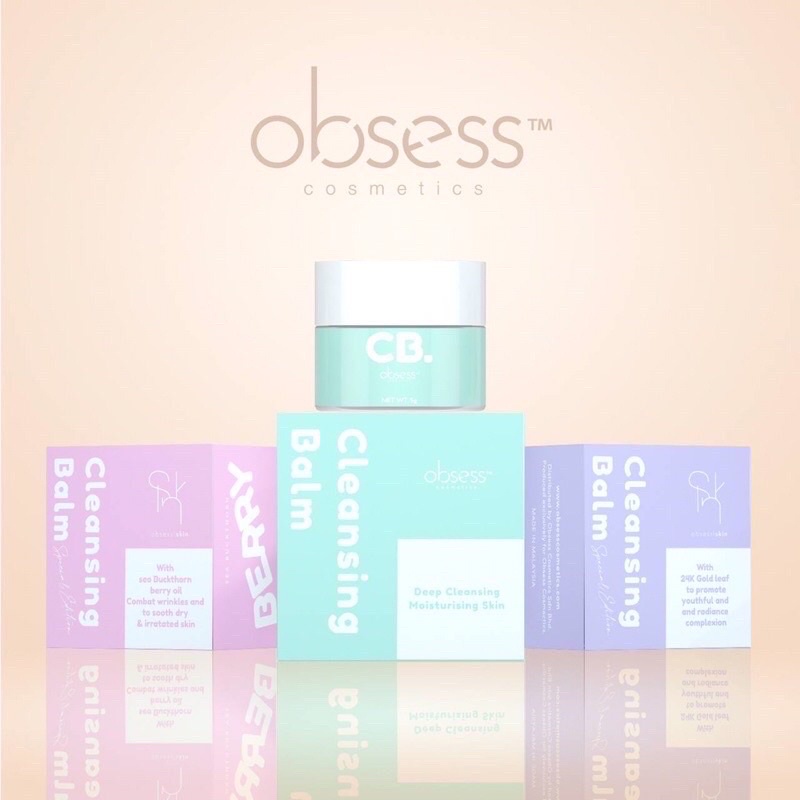 OBSESS CB CLEANSING BALM double cleansing Shopee Malaysia