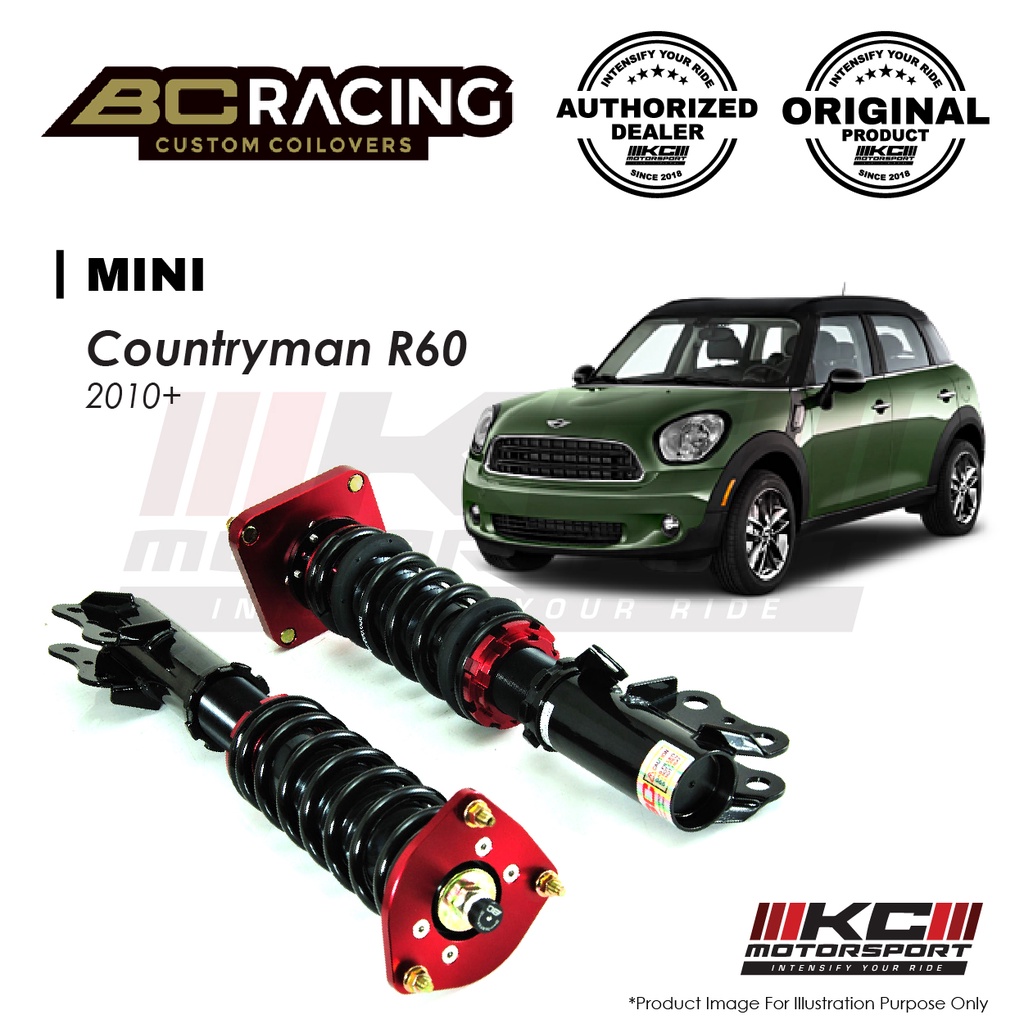 Mini Countryman R60 2010+ - BC Racing V1 Fully Adjustable Suspension ...
