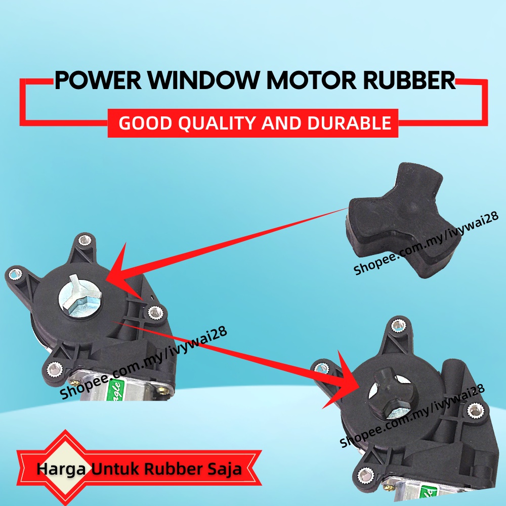 Power Window Motor Rubber Damper / Getah Rubber PROTON WIRA WAJA ...