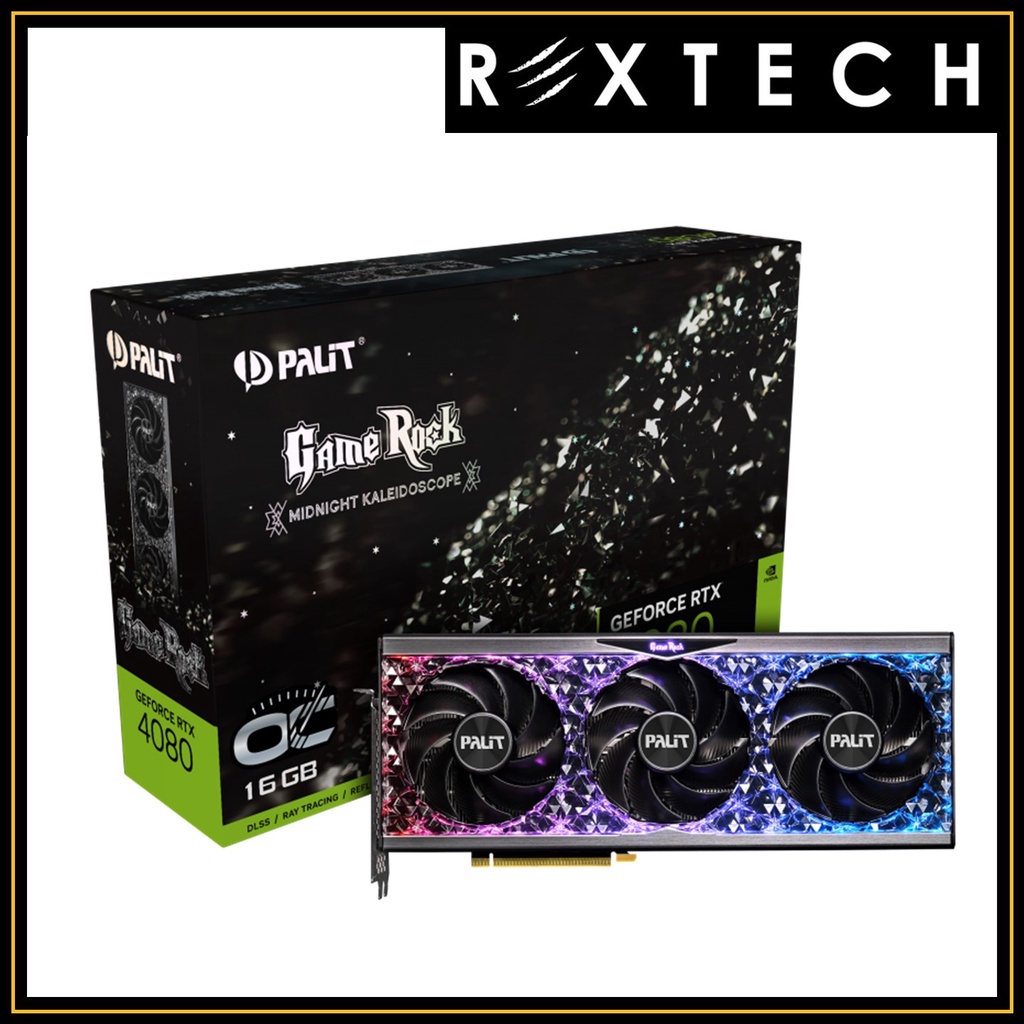 REXTECH PALIT GeForce RTX 4080 GAMEROCK 16GB GDDR6X | Shopee Malaysia