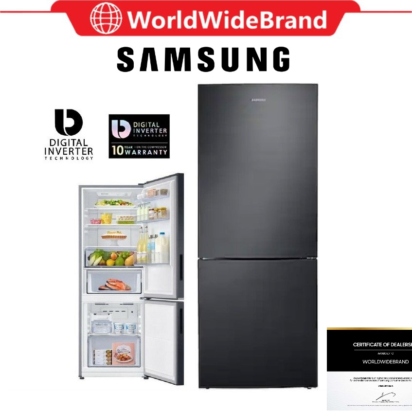 [SAVE 4.0] Samsung RL4323RBABS/ME Bottom Mount Freezer with Digital