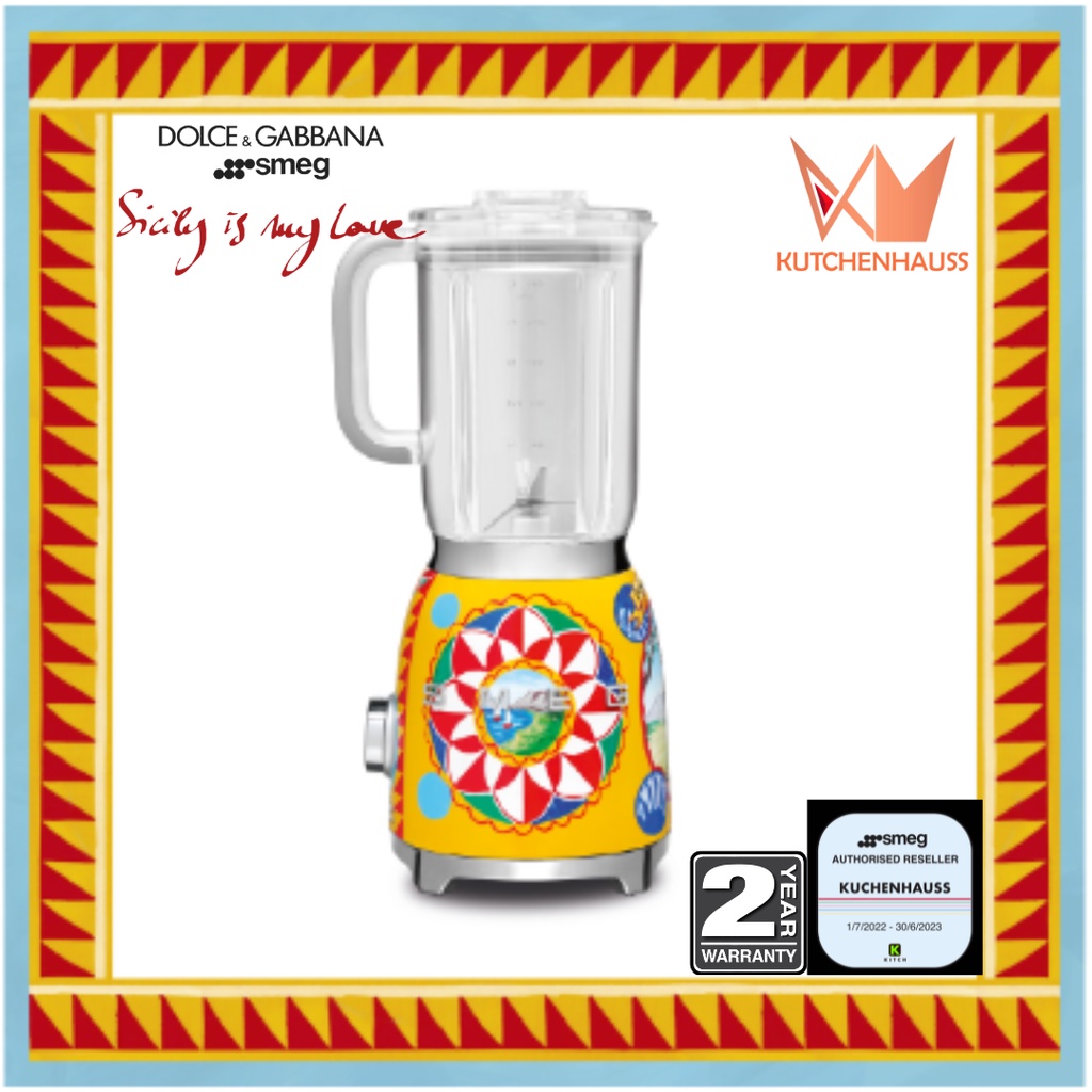 SMEG DOLCE GABBANA Blender 1.5 Liter BLF01DGUK SMEG D G Mesin Pengisar 1.5 liter KUTCHENHAUSS Shopee Malaysia