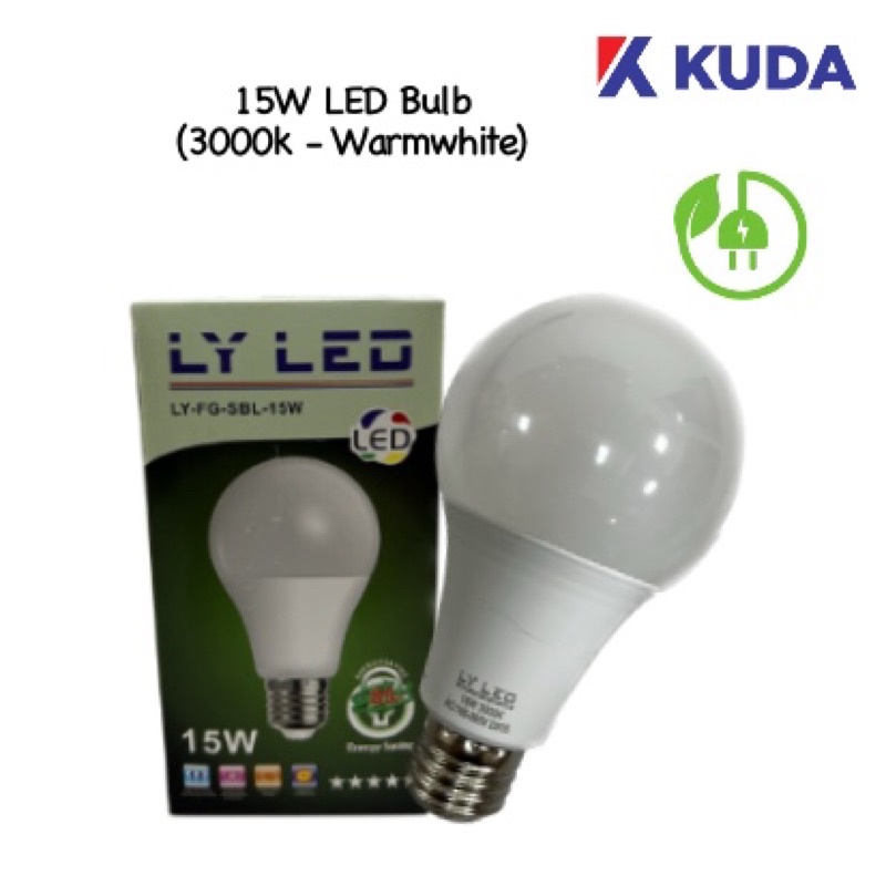 LY 15W LED Bulb E27 3000k Warmwhite Energy Saving | Shopee Malaysia