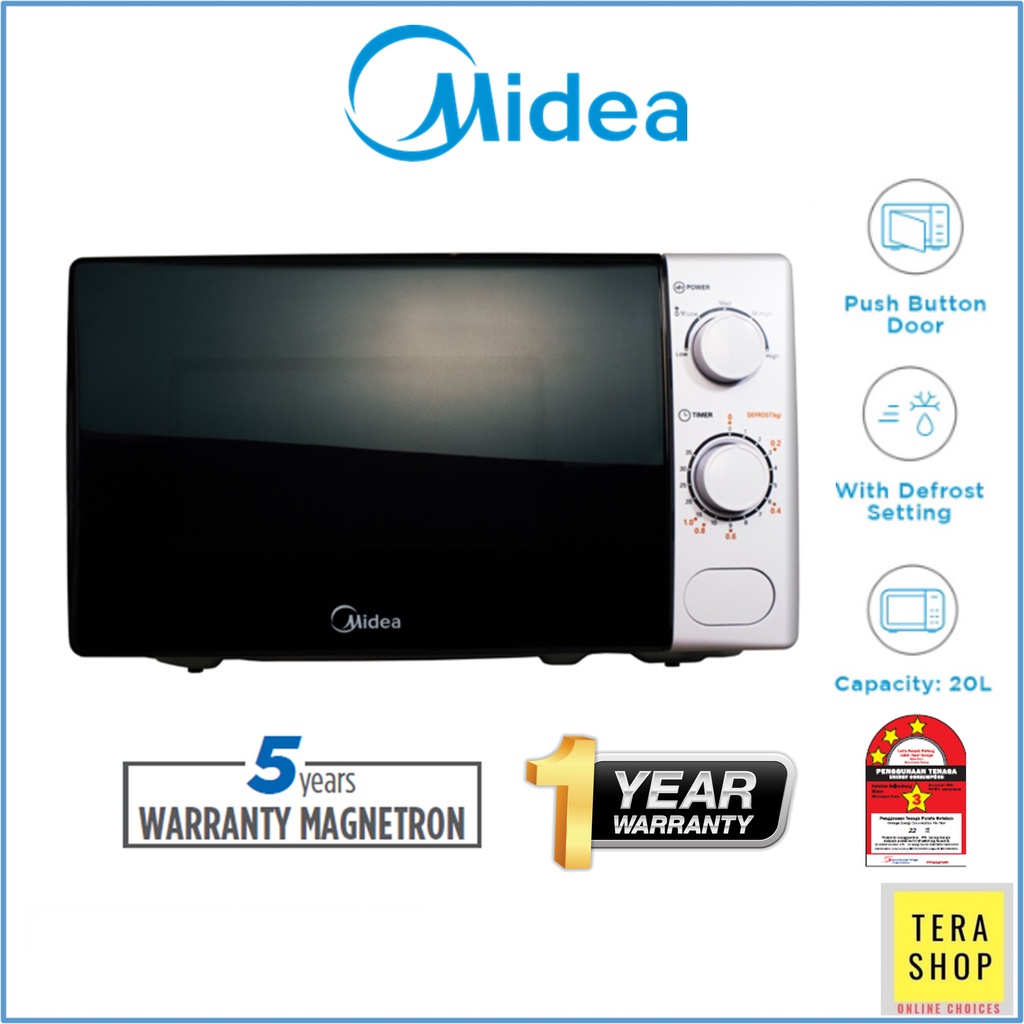 Midea MM720CXM MM720CGE Toshiba SM20(W)MY Microwave Oven 20L | Shopee ...