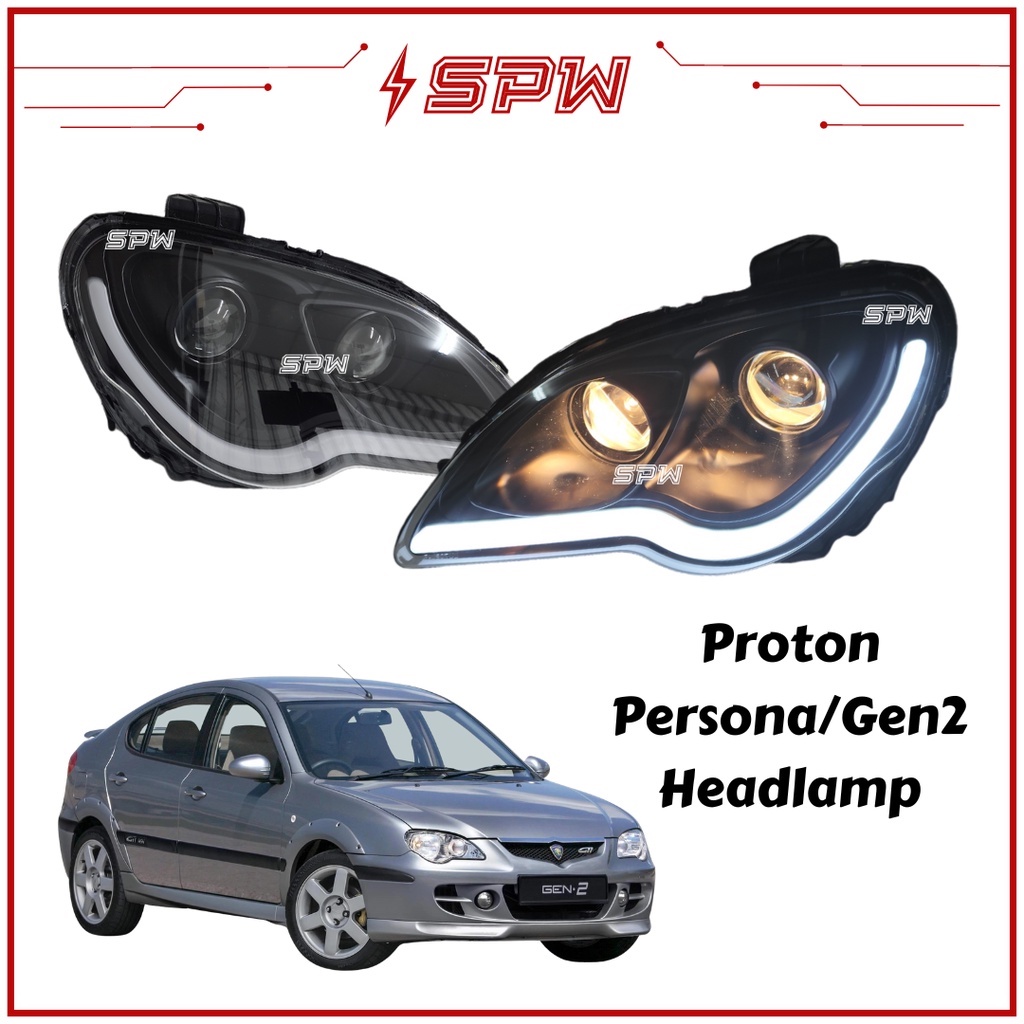 Proton Persona Gen2 Headlamp Headlight Projector LED Light Bar Head