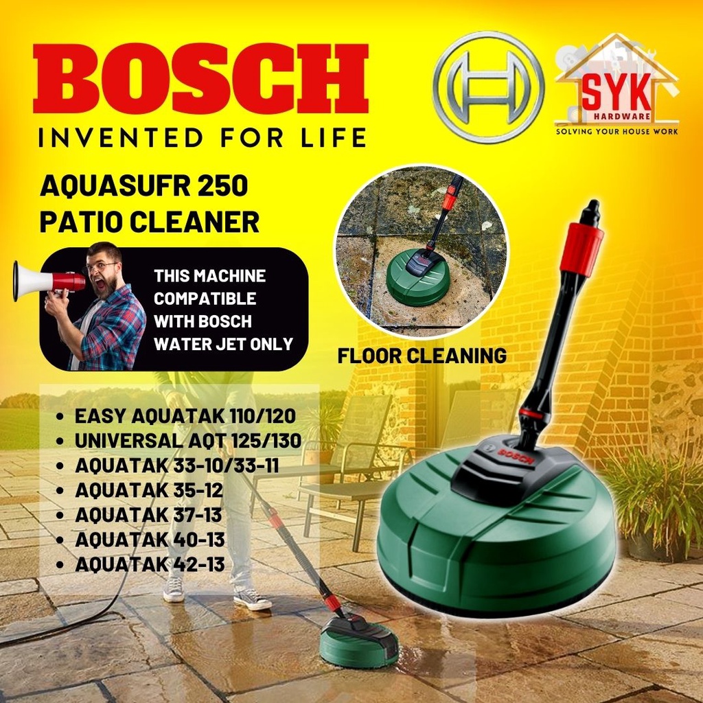 Bosch Groen 06008A7F00 EasyAquatak 110 Hogedrukreiniger set