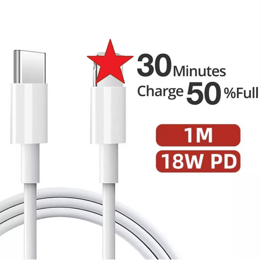 READY STOK!!! 20w USB C Charger PD Charger Adapter With Cable C Power ...