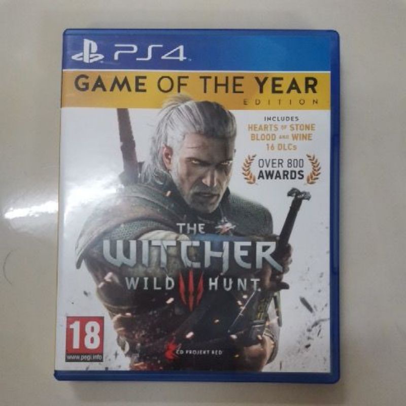 (Ready Stock) (Physical Disc) [PS4 Used Game] The Witcher 3 Wild Hunt ...