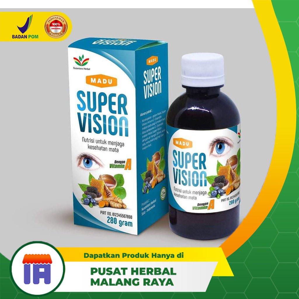 MATA Eye Healthy Medicine Honey SUPER VISION Honey Eye Health HERBAL Medicine Mines Cataract