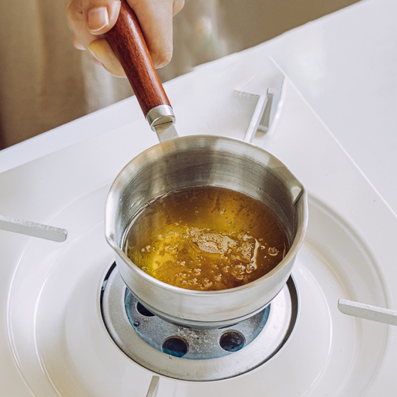 Stainless Steel Pan 304 Oil Sprayer Small stainless steel saucepan for ...