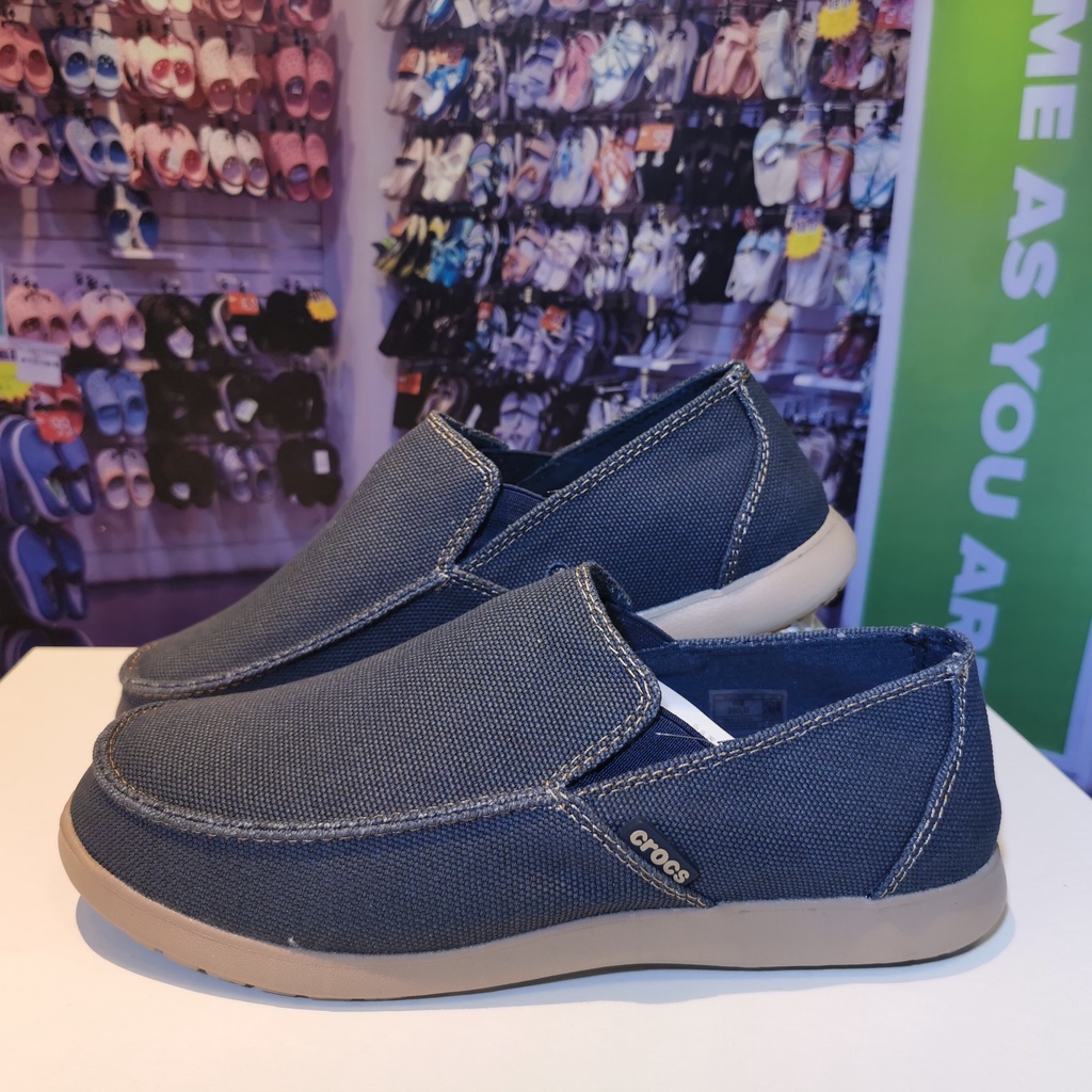 Croc canvas slip discount ons