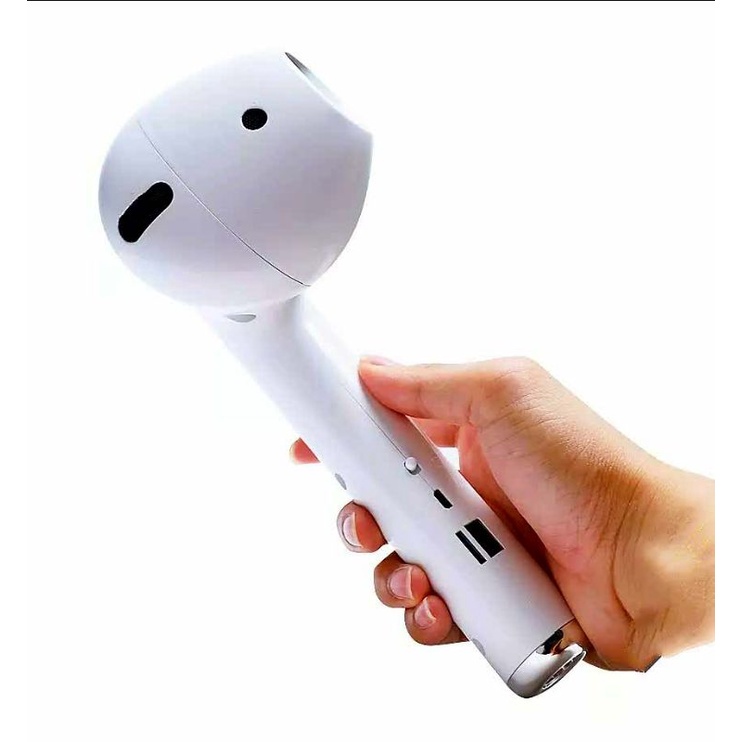 Bluetooth Speaker airpod microphone(rechargeable,bluetooth,usb