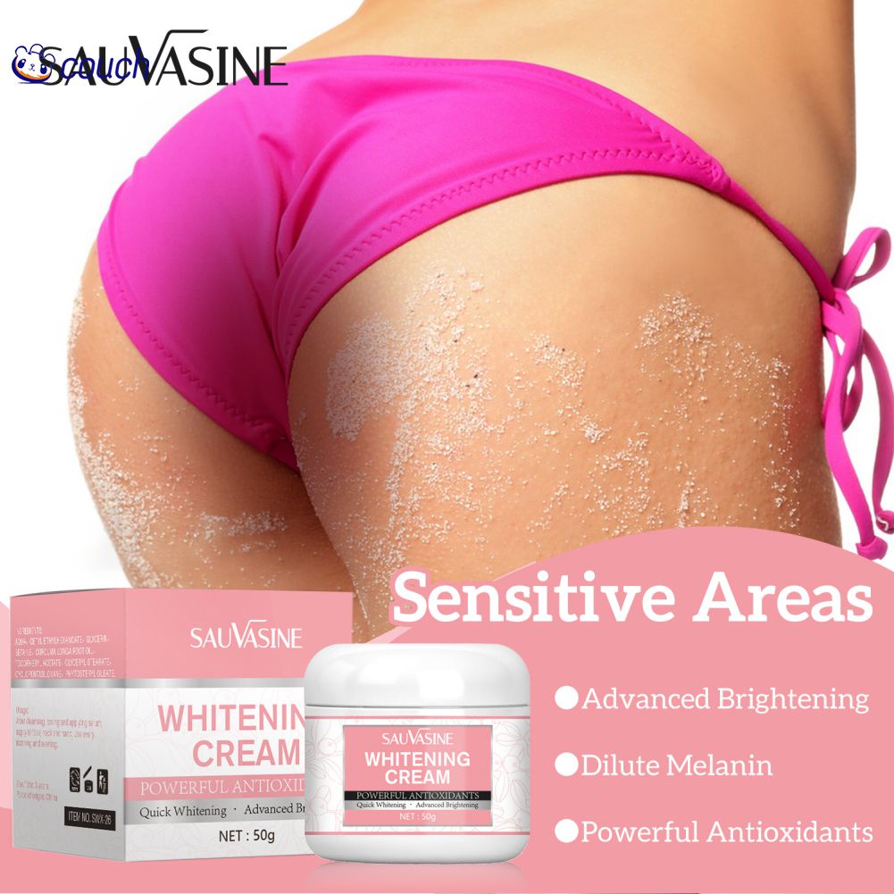 Brighten Intimate Area Whitening Cream Improve Underarms Knees Inner Thighs Buttocks Dark Spots 6863