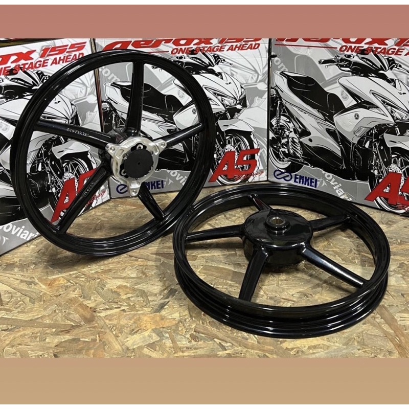 ENKEI AEROX 155/NVX 155 V1-V2 SP522 RIM 1.60/1.60-17 PNP SAJA | Shopee ...