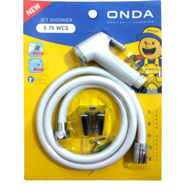 PUTIH Jet SHOWER/SHOWER BIDET ONDA S75 WCS BIDET/SHOWER TOILET White