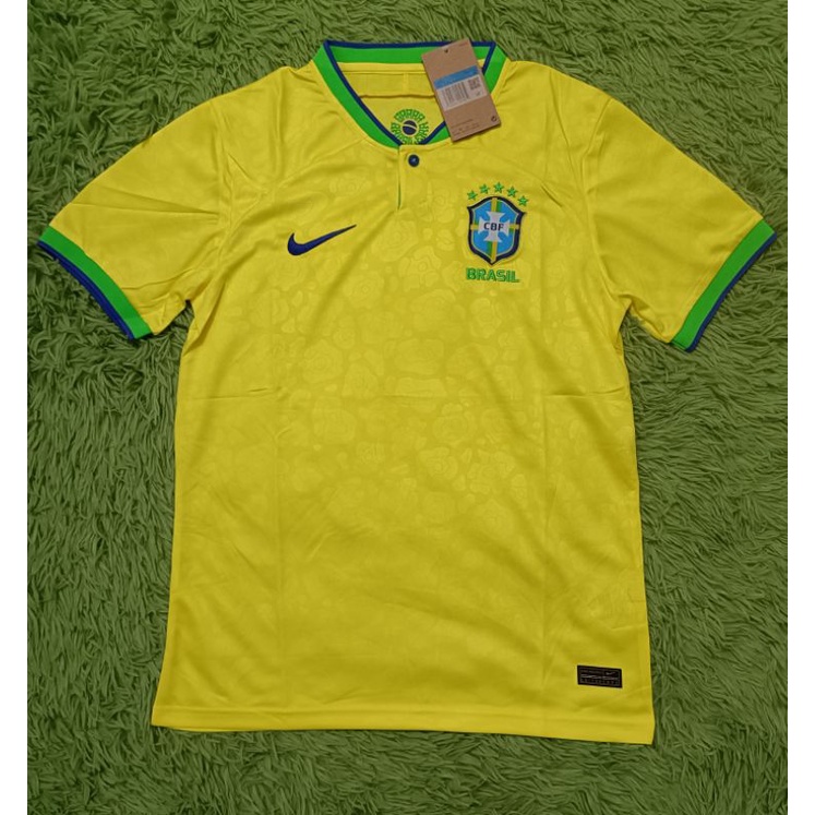 JERSI BRAZIL / BRASIL HOME KIT SEASON 2022 WORLD CUP | Shopee Malaysia